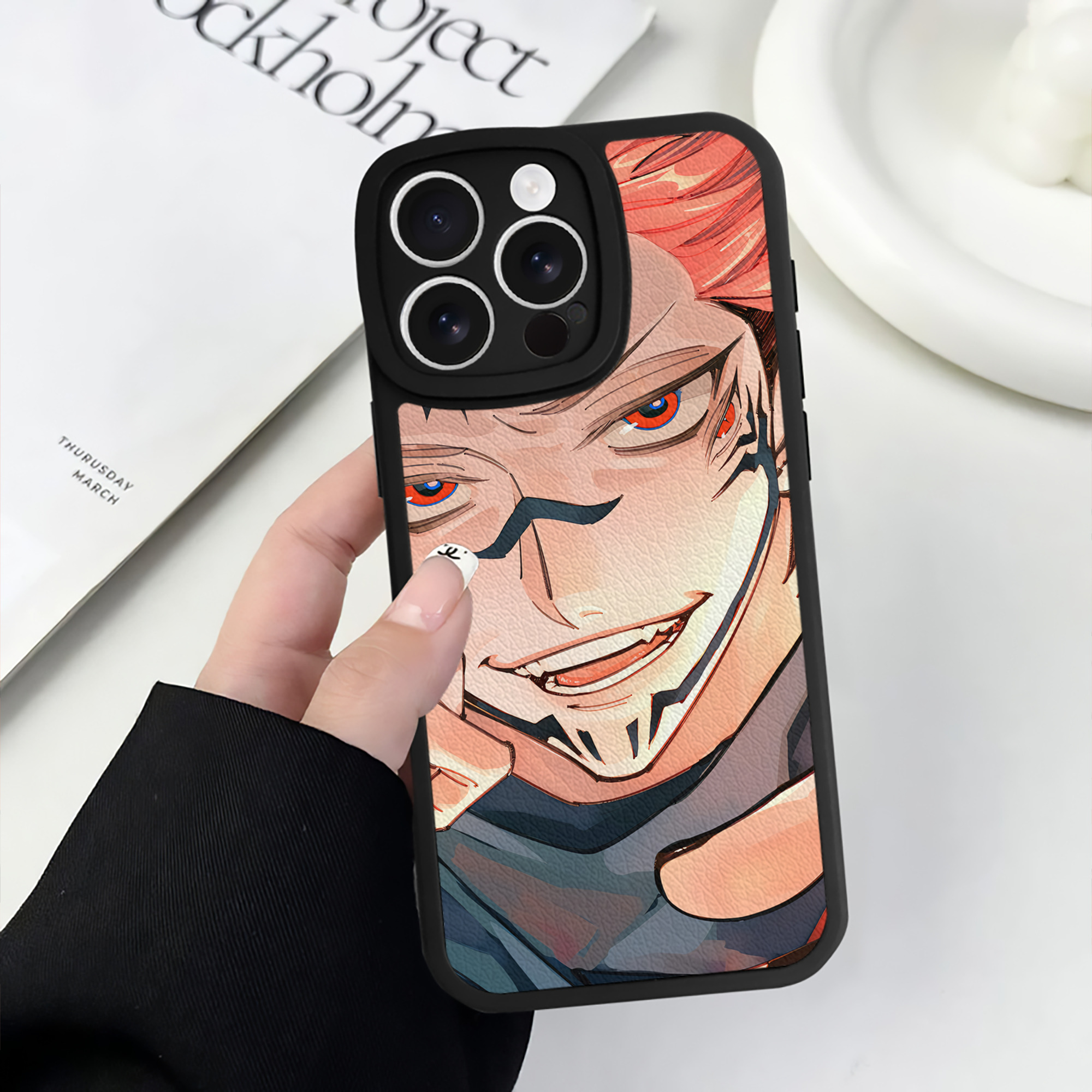 （画像用） SPY×FAMILY间谍家家酒 【iPhone 16シリーズ対応】シリコンスマホケース（レザー調） 材質：シリコン